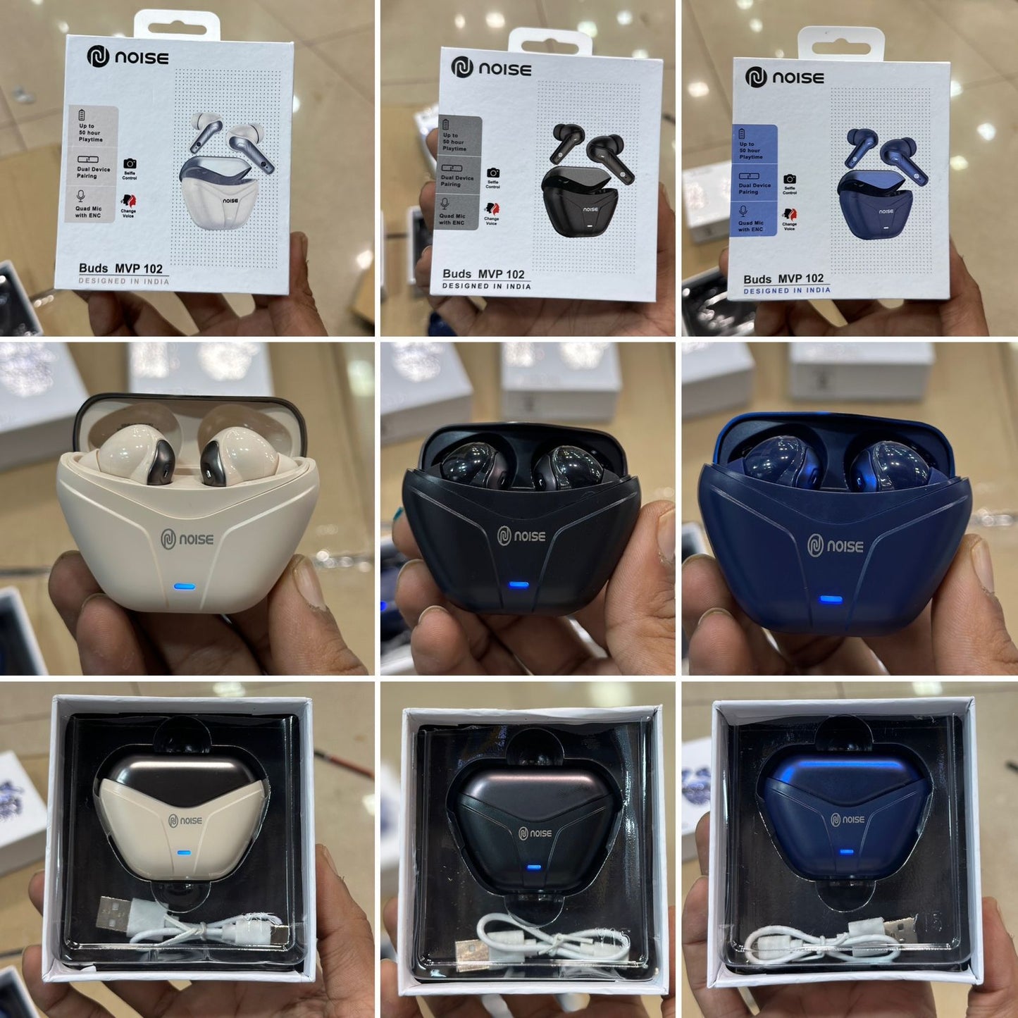 Noise Buds MVP 102 – Wireless Earbuds with LED Case