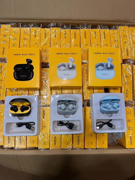 realme Buds T200 X True Wireless Earbuds with Powerful Sound, Long Battery Life & Fast Charging